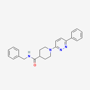 N-benzyl-1-(6-phenylpyridazin-3-yl)piperidine-4-carboxamide