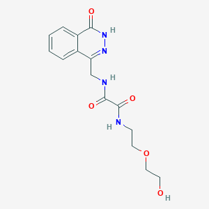 N-[2-(2-hydroxyethoxy)ethyl]-N'-[(4-oxo-3,4-dihydrophthalazin-1-yl)methyl]ethanediamide