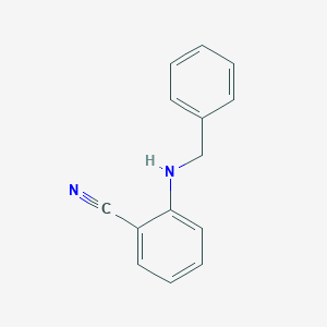 molecular formula C14H12N2 B112776 2-(苯甲胺基)苯甲腈 CAS No. 5589-62-8
