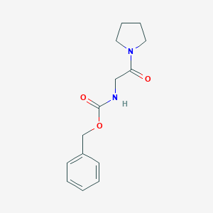 molecular formula C14H18N2O3 B112781 Benzyl 2-oxo-2-(pyrrolidin-1-YL)ethylcarbamate CAS No. 56414-65-4