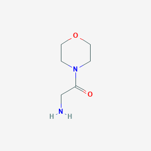 molecular formula C6H12N2O2 B112782 2-Amino-1-morpholinoethanone CAS No. 56414-96-1
