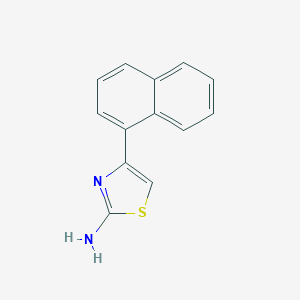 molecular formula C13H10N2S B112785 2-Thiazolamine, 4-(1-naphthalenyl)- CAS No. 56503-96-9