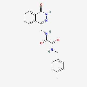 N1-(4-methylbenzyl)-N2-((4-oxo-3,4-dihydrophthalazin-1-yl)methyl)oxalamide