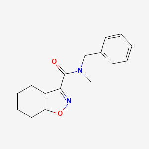 N-benzyl-N-methyl-4,5,6,7-tetrahydro-1,2-benzoxazole-3-carboxamide