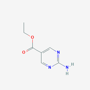 molecular formula C7H9N3O2 B112800 2-氨基嘧啶-5-羧酸乙酯 CAS No. 57401-76-0