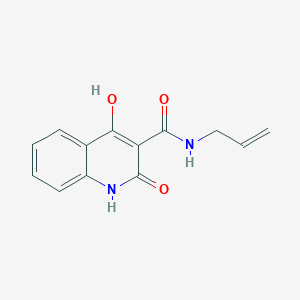 4-hydroxy-2-oxo-N-(prop-2-en-1-yl)-1,2-dihydroquinoline-3-carboxamide