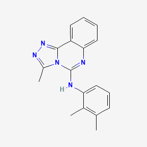 N-(2,3-dimethylphenyl)-3-methyl[1,2,4]triazolo[4,3-c]quinazolin-5-amine