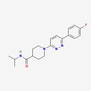 1-(6-(4-fluorophenyl)pyridazin-3-yl)-N-isopropylpiperidine-4-carboxamide