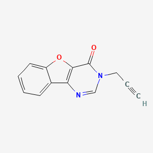 3-(prop-2-yn-1-yl)benzofuro[3,2-d]pyrimidin-4(3H)-one