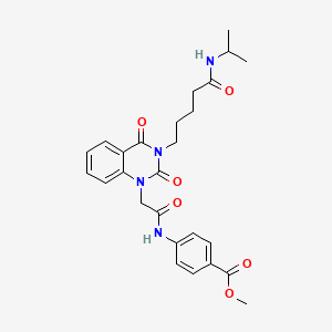 Methyl 4-(2-(3-(5-(isopropylamino)-5-oxopentyl)-2