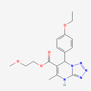 2-Methoxyethyl 7-(4-ethoxyphenyl)-5-methyl-4,7-dihydrotetrazolo[1,5-a]pyrimidine-6-carboxylate