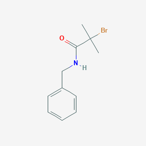 molecular formula C11H14BrNO B112828 N-苄基-2-溴-2-甲基丙酰胺 CAS No. 60110-37-4