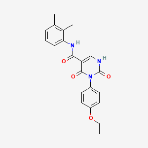 N-(2,3-dimethylphenyl)-3-(4-ethoxyphenyl)-2,4-dioxo-1,2,3,4-tetrahydropyrimidine-5-carboxamide