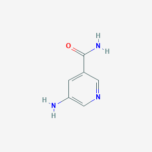 molecular formula C6H7N3O B112832 5-氨基-3-吡啶甲酰胺 CAS No. 60524-14-3