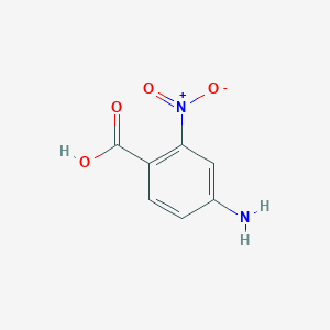 molecular formula C7H6N2O4 B112838 4-氨基-2-硝基苯甲酸 CAS No. 610-36-6