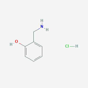 molecular formula C7H10ClNO B112843 2-(氨甲基)苯酚盐酸盐 CAS No. 61626-91-3