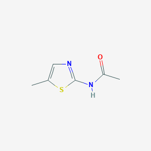 molecular formula C6H8N2OS B112850 2-乙酰氨基-5-甲基噻唑 CAS No. 61996-32-5