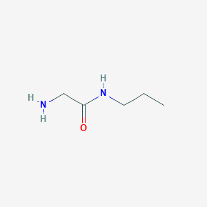 molecular formula C5H12N2O B112851 2-amino-N-propylacetamide CAS No. 62029-81-6