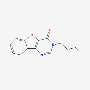 3-butyl[1]benzofuro[3,2-d]pyrimidin-4(3H)-one