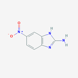 molecular formula C7H6N4O2 B112854 2-Amino-6-nitrobenzimidazole CAS No. 6232-92-4