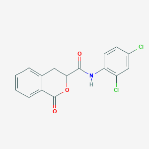 N-(2,4-dichlorophenyl)-1-oxo-3,4-dihydro-1H-isochromene-3-carboxamide