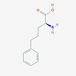 molecular formula C11H15NO2 B112858 (S)-2-氨基-5-苯基戊酸 CAS No. 62777-25-7