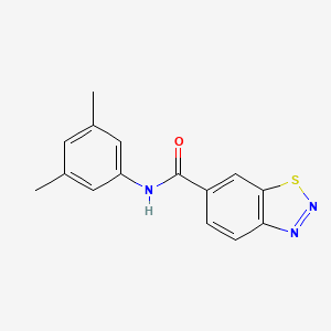 N-(3,5-dimethylphenyl)-1,2,3-benzothiadiazole-6-carboxamide