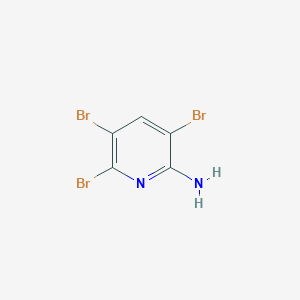 molecular formula C5H3Br3N2 B112872 3,5,6-Tribromopyridin-2-amine CAS No. 63875-38-7