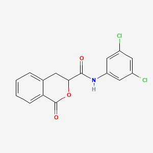 N-(3,5-dichlorophenyl)-1-oxo-3,4-dihydro-1H-isochromene-3-carboxamide