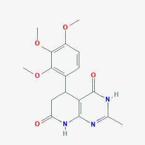 7-hydroxy-2-methyl-5-(2,3,4-trimethoxyphenyl)-5,6-dihydropyrido[2,3-d]pyrimidin-4(3H)-one