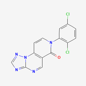 7-(2,5-dichlorophenyl)pyrido[3,4-e][1,2,4]triazolo[1,5-a]pyrimidin-6(7H)-one