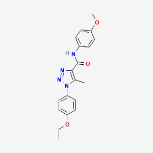 1-(4-ethoxyphenyl)-N-(4-methoxyphenyl)-5-methyl-1H-1,2,3-triazole-4-carboxamide