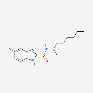 5-methyl-N-(octan-2-yl)-1H-indole-2-carboxamide