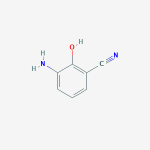 molecular formula C7H6N2O B112898 3-氨基-2-羟基苯甲腈 CAS No. 67608-57-5