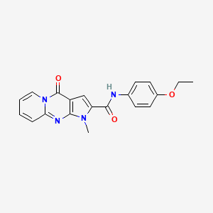 N-(4-ethoxyphenyl)-1-methyl-4-oxo-1,4-dihydropyrido[1,2-a]pyrrolo[2,3-d]pyrimidine-2-carboxamide