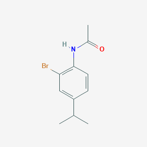 molecular formula C11H14BrNO B112906 N-(2-溴-4-异丙基苯基)乙酰胺 CAS No. 68748-07-2