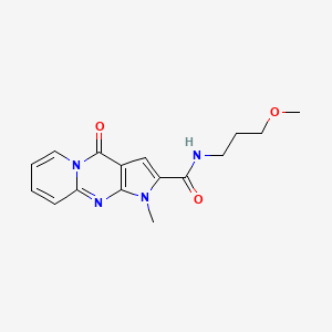 N-(3-methoxypropyl)-1-methyl-4-oxo-1,4-dihydropyrido[1,2-a]pyrrolo[2,3-d]pyrimidine-2-carboxamide