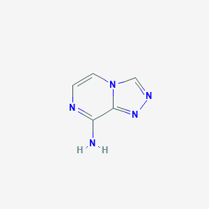 B112908 8-Amino-1,2,4-triazolo[4,3-a]pyrazine CAS No. 68774-79-8