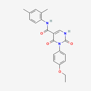 N-(2,4-dimethylphenyl)-3-(4-ethoxyphenyl)-2,4-dioxo-1,2,3,4-tetrahydropyrimidine-5-carboxamide