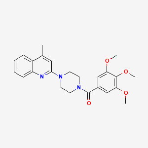 4-Methyl-2-[4-(3,4,5-trimethoxybenzoyl)piperazin-1-yl]quinoline