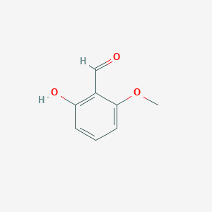 molecular formula C8H8O3 B112916 2-Hydroxy-6-methoxybenzaldehyde CAS No. 700-44-7