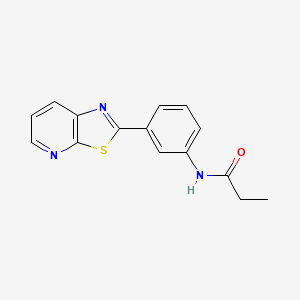 N-(3-{[1,3]Thiazolo[5,4-B]pyridin-2-YL}phenyl)propanamide