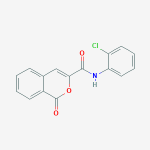 N-(2-chlorophenyl)-1-oxo-1H-isochromene-3-carboxamide