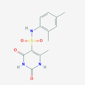 N-(2,4-dimethylphenyl)-2-hydroxy-4-methyl-6-oxo-1,6-dihydropyrimidine-5-sulfonamide