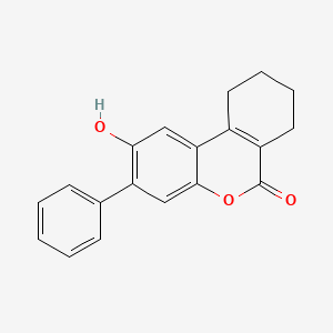 2-hydroxy-3-phenyl-7,8,9,10-tetrahydro-6H-benzo[c]chromen-6-one