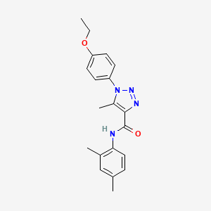 N-(2,4-dimethylphenyl)-1-(4-ethoxyphenyl)-5-methyl-1H-1,2,3-triazole-4-carboxamide