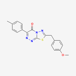 7-(4-methoxybenzyl)-3-(4-methylphenyl)-4H-[1,3,4]thiadiazolo[2,3-c][1,2,4]triazin-4-one