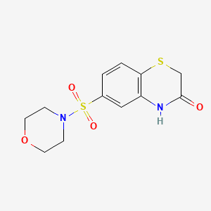 6-(morpholin-4-ylsulfonyl)-2H-1,4-benzothiazin-3-ol