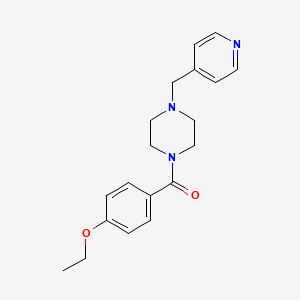 (4-Ethoxyphenyl)[4-(pyridin-4-ylmethyl)piperazin-1-yl]methanone