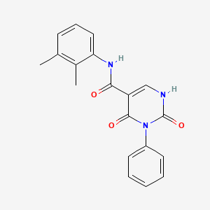 N-(2,3-dimethylphenyl)-2,4-dioxo-3-phenyl-1,2,3,4-tetrahydropyrimidine-5-carboxamide